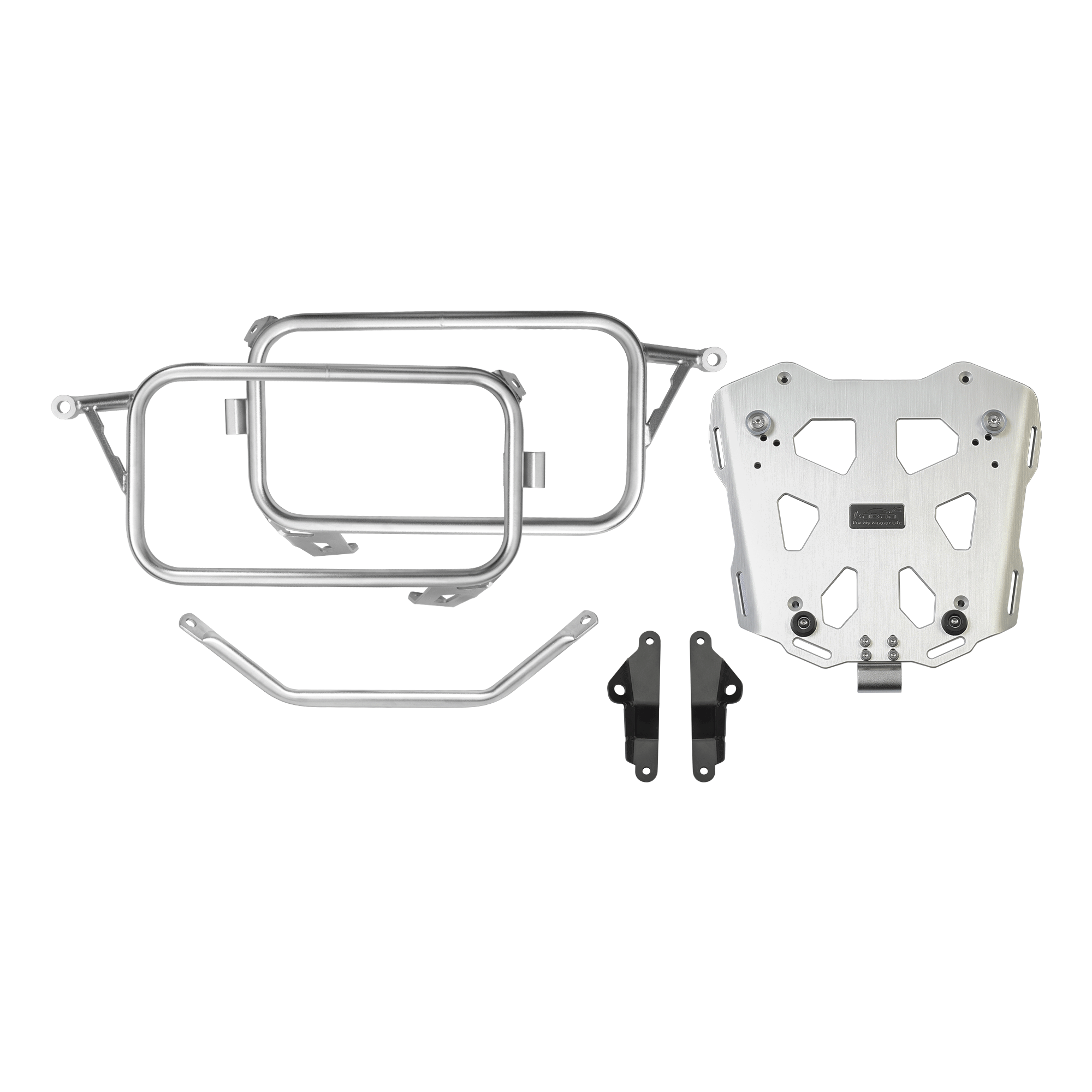 Kit telai laterali JP151B e piastra top case JPT131WA LOBOO per BMW R 1300 GS Adventure