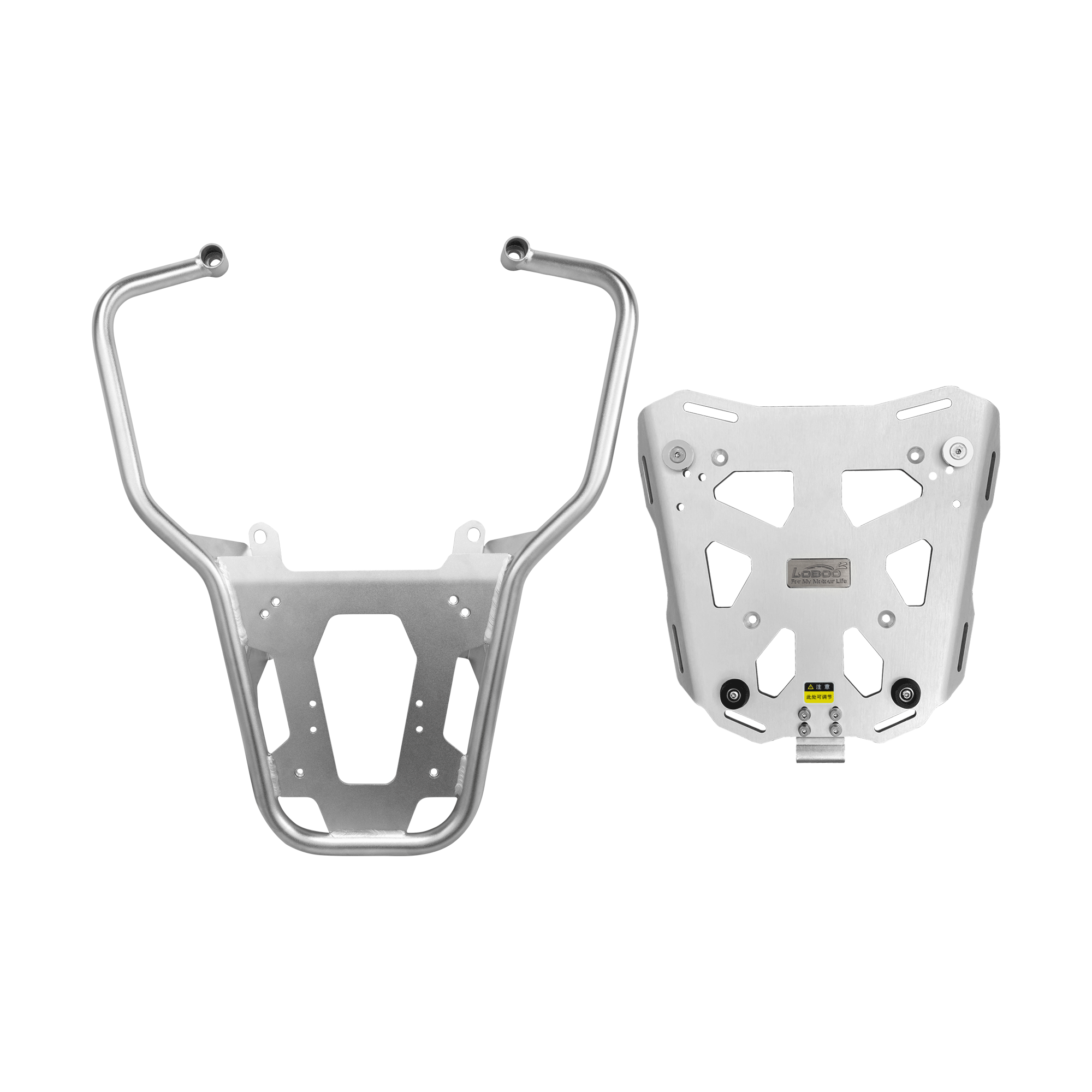 Portapacchi posteriore LOBOO JP151WPRO con piastra top case per BMW R 1300 GS Adventure