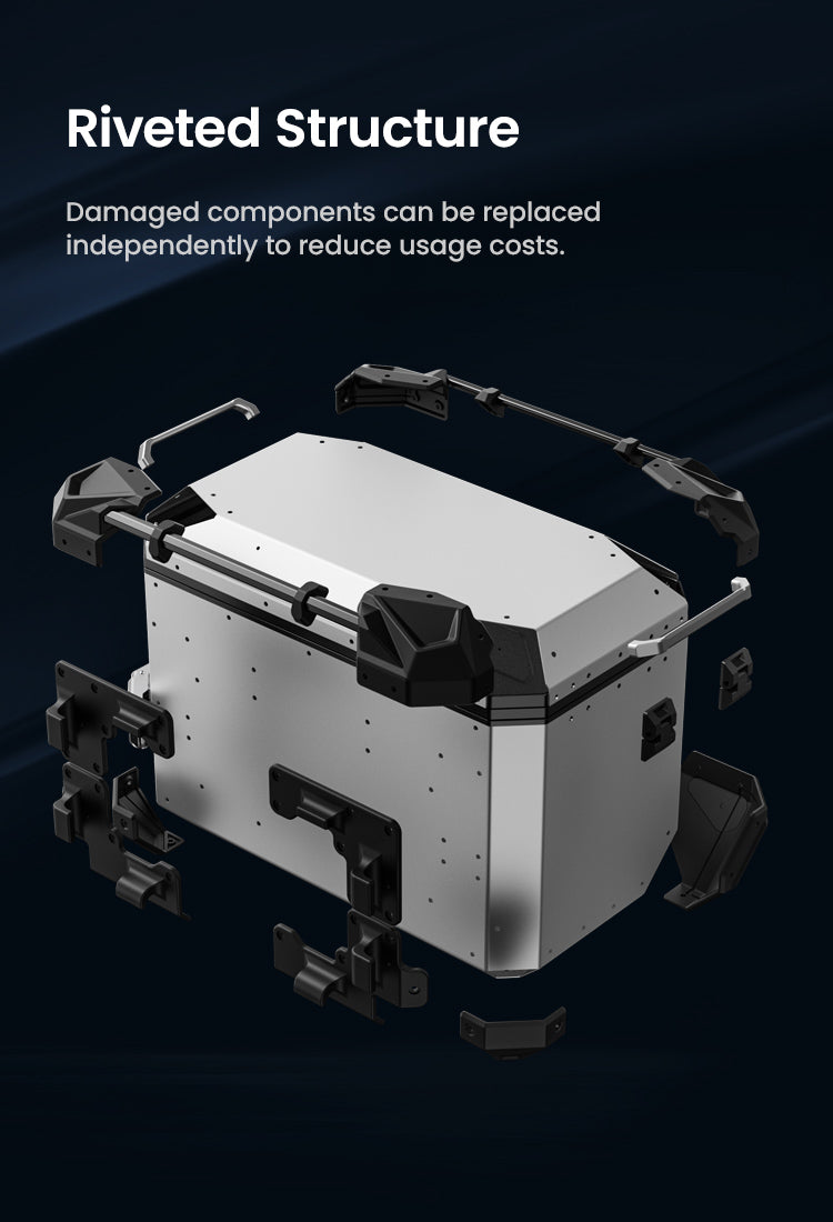 Remachada, por lo tanto reparable