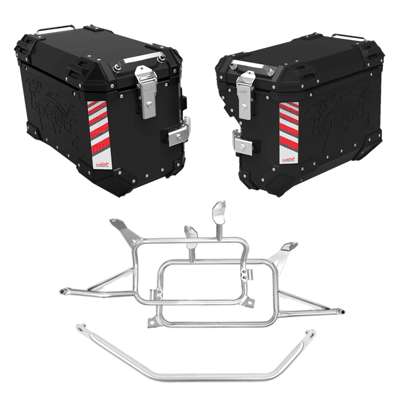Maletas laterales BMW F750/850 GS - LOBOO PIKE TRACKER - Endurrad.com