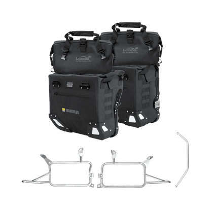 Maletas laterales BMW F750/850 GS - LOBOO PIKE TRACKER - Endurrad.com