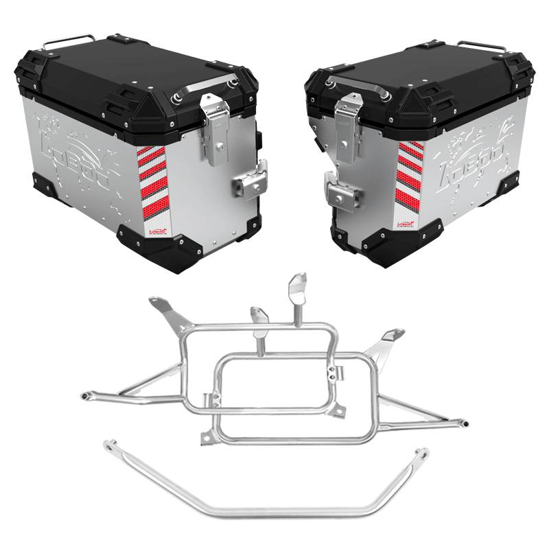 Maletas laterales BMW F750/850 GS - LOBOO PIKE TRACKER - Endurrad.com