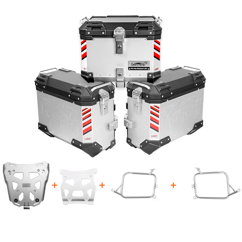 Maletas laterales BMW S 1000 XR - LOBOO PIKE TRACKER - Endurrad.com