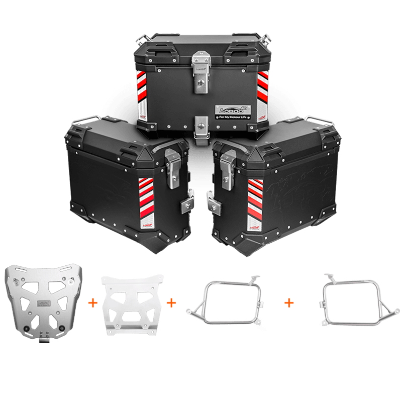 Maletas laterales BMW S 1000 XR - LOBOO PIKE TRACKER - Endurrad.com