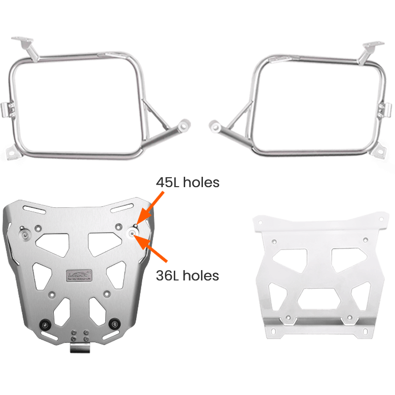 Maletas laterales BMW S 1000 XR - LOBOO PIKE TRACKER - Endurrad.com