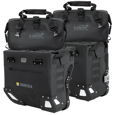 Maletas laterales CFMOTO 800MT - LOBOO PIKE TRACKER - Endurrad.com