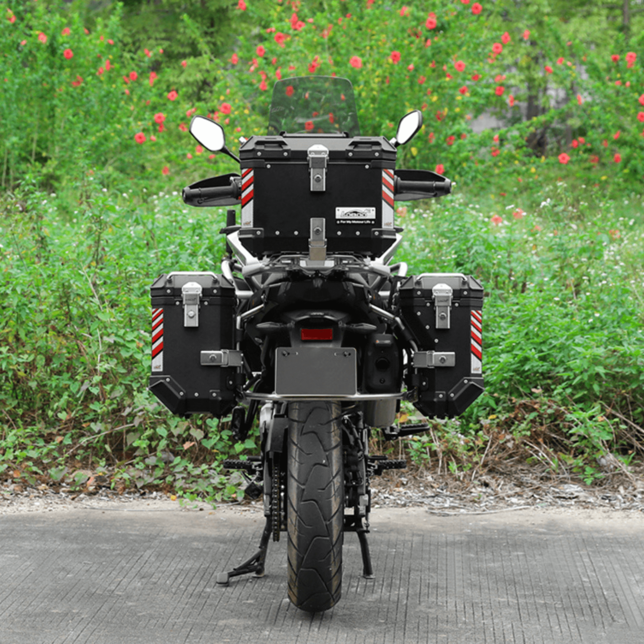 Maletas laterales CFMOTO 800MT - LOBOO PIKE TRACKER - Endurrad.com