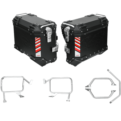 Maletas laterales HONDA X - ADV 750 - LOBOO PIKE TRACKER - Endurrad.com