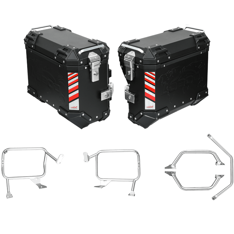 Maletas laterales HONDA X - ADV 750 - LOBOO PIKE TRACKER - Endurrad.com