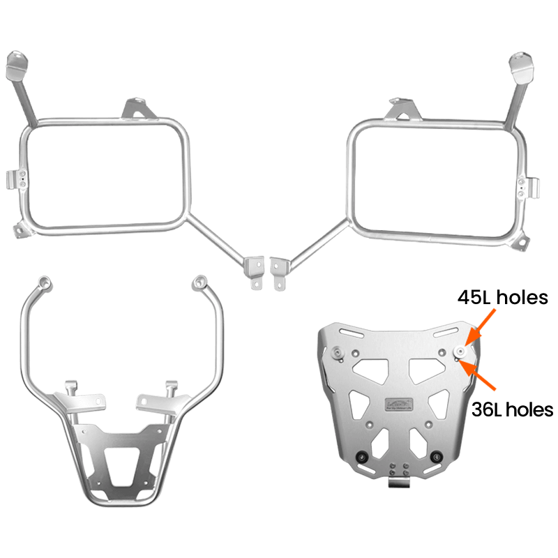 Maletas laterales KTM 390 ADVENTURE - Endurrad.com