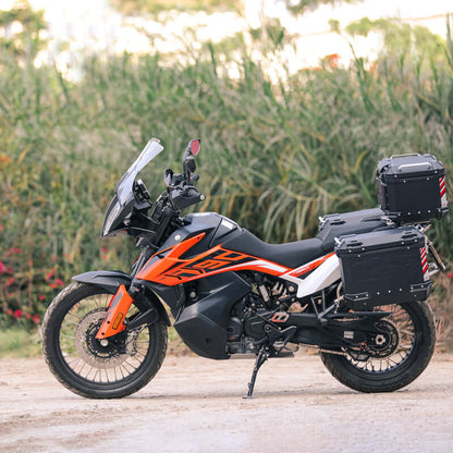 Maletas laterales KTM 890 ADVENTURE - LOBOO PIKE TRACKER - Endurrad.com