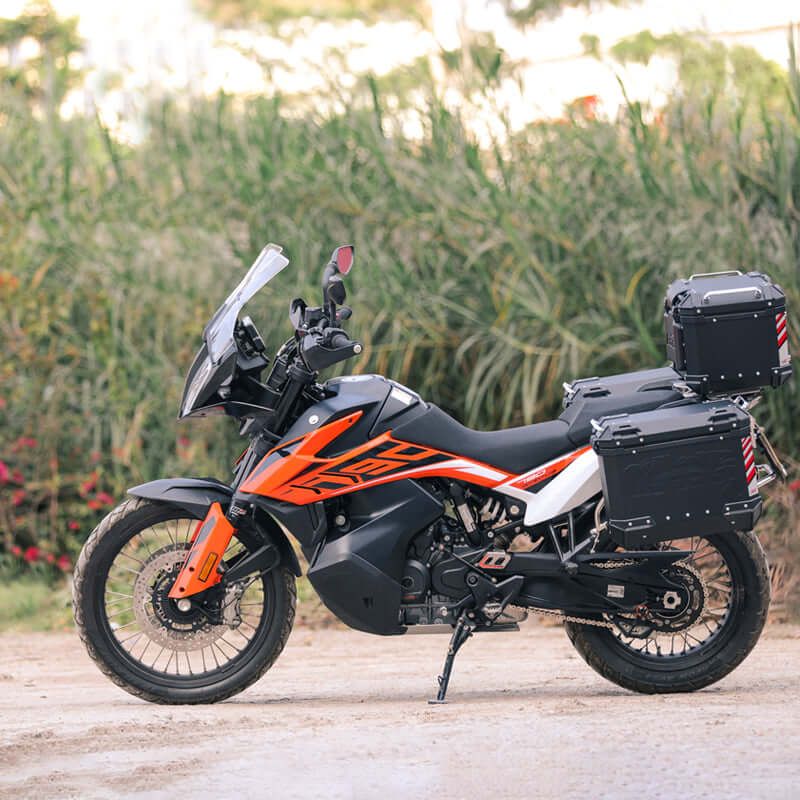 Maletas laterales KTM 890 ADVENTURE - LOBOO PIKE TRACKER - Endurrad.com