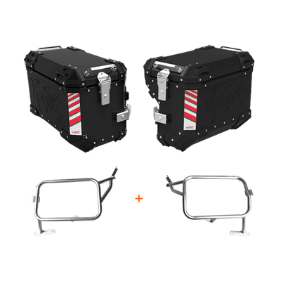 Maletas laterales KTM 890 ADVENTURE - LOBOO PIKE TRACKER - Endurrad.com