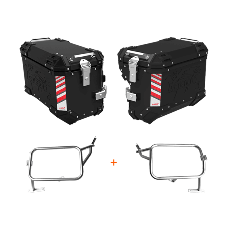 Maletas laterales KTM 890 ADVENTURE - LOBOO PIKE TRACKER - Endurrad.com