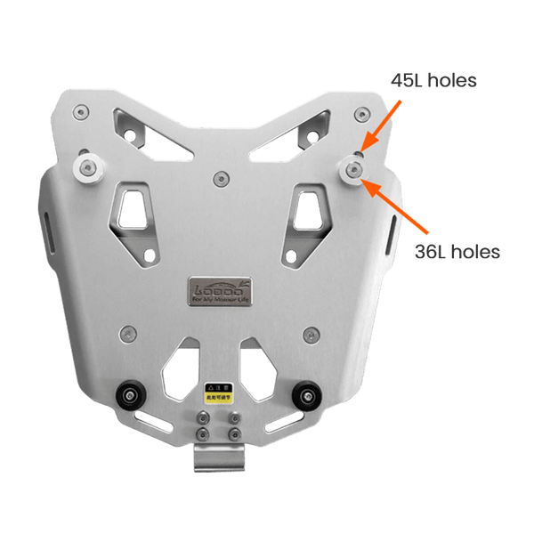 Placa para baúl trasero KTM 790-890 Adventure