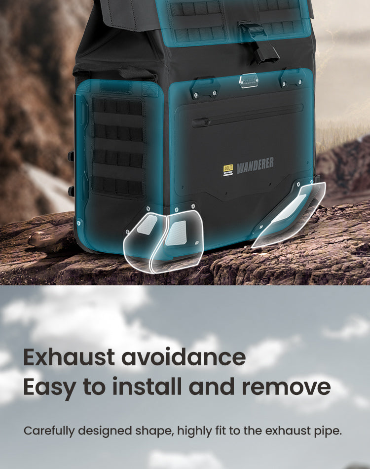 La silueta deja espacio para el escape