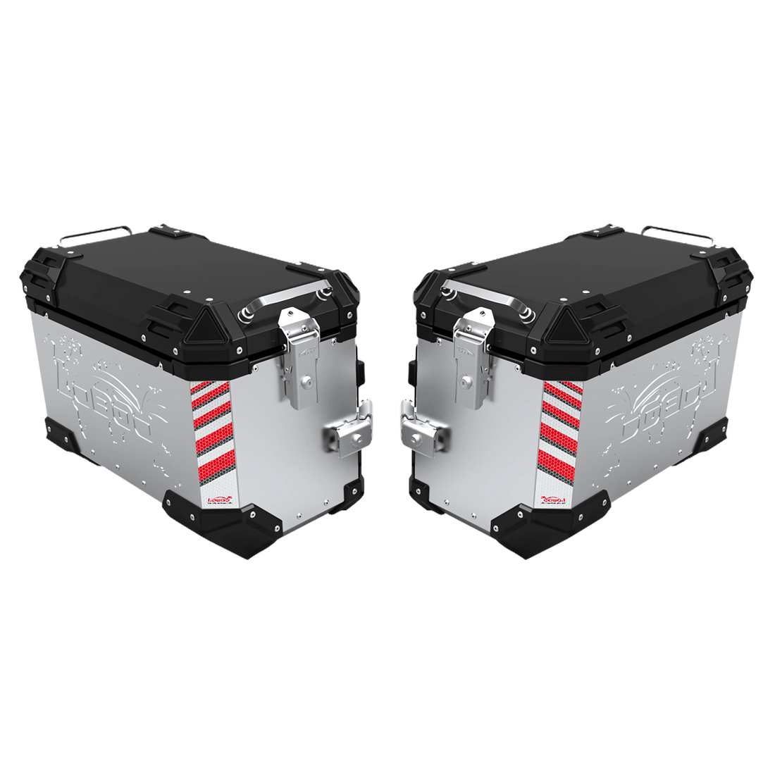 Maletas de aluminio LOBOO PIKE TRACKER - Endurrad.com