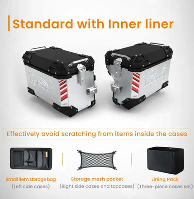 Maletas de aluminio LOBOO PIKE TRACKER - Endurrad.com