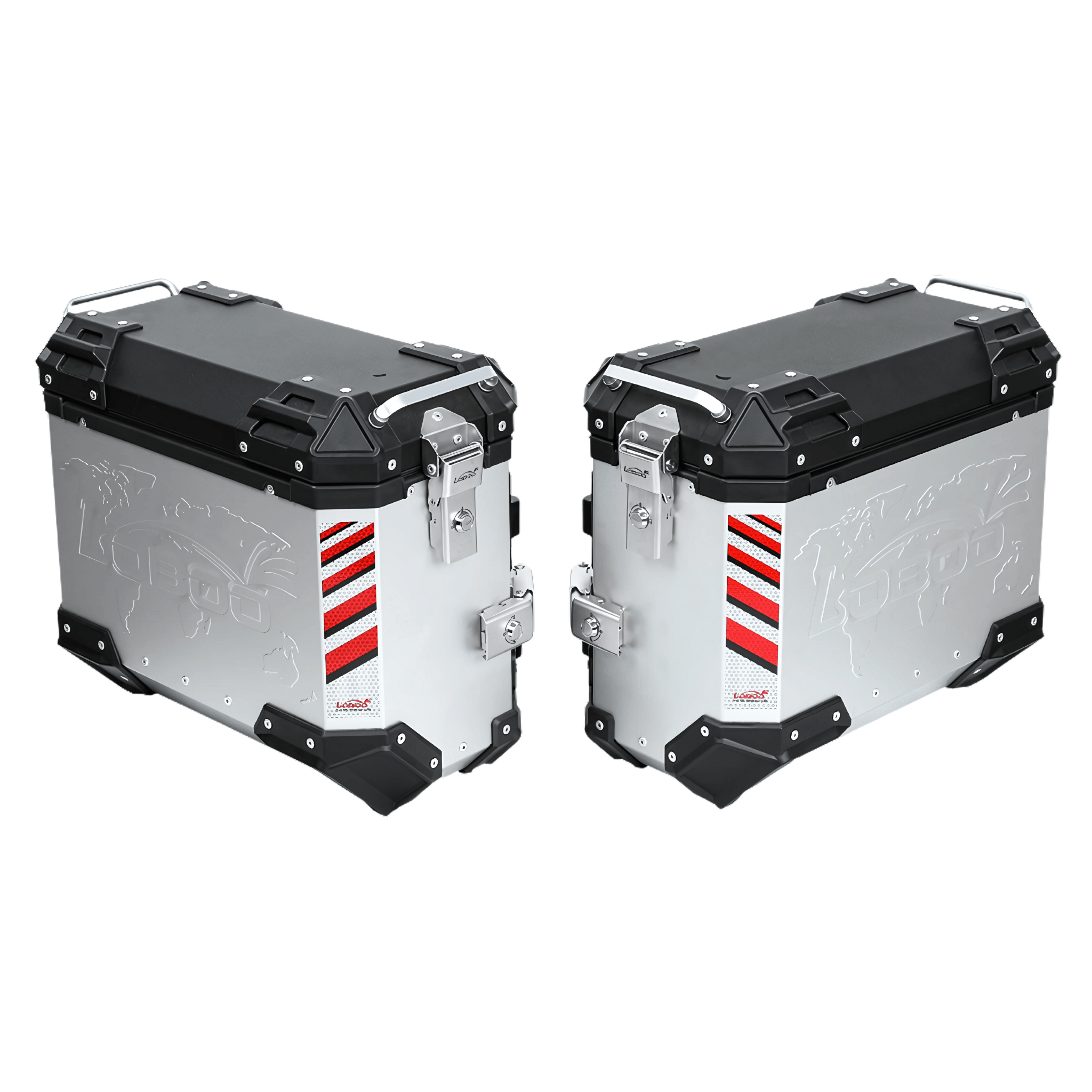 Maletas de aluminio LOBOO PIKE TRACKER - Endurrad.com