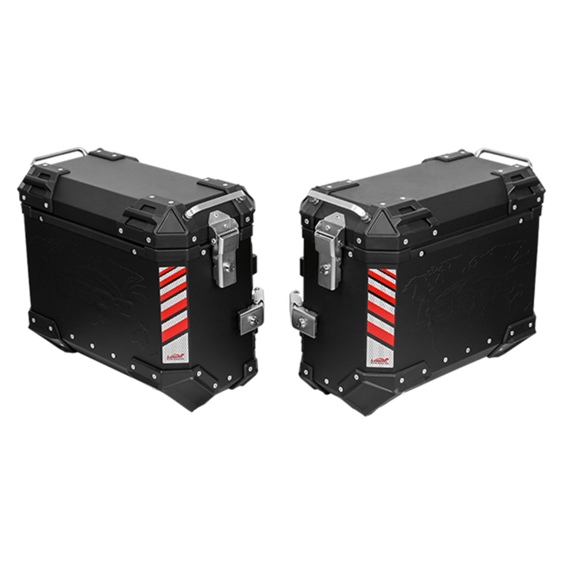 Maletas de aluminio LOBOO PIKE TRACKER - Endurrad.com