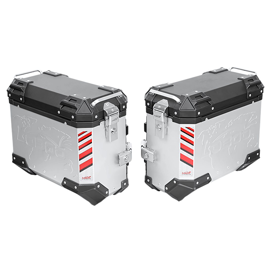 Maletas de aluminio LOBOO PIKE TRACKER - Endurrad.com