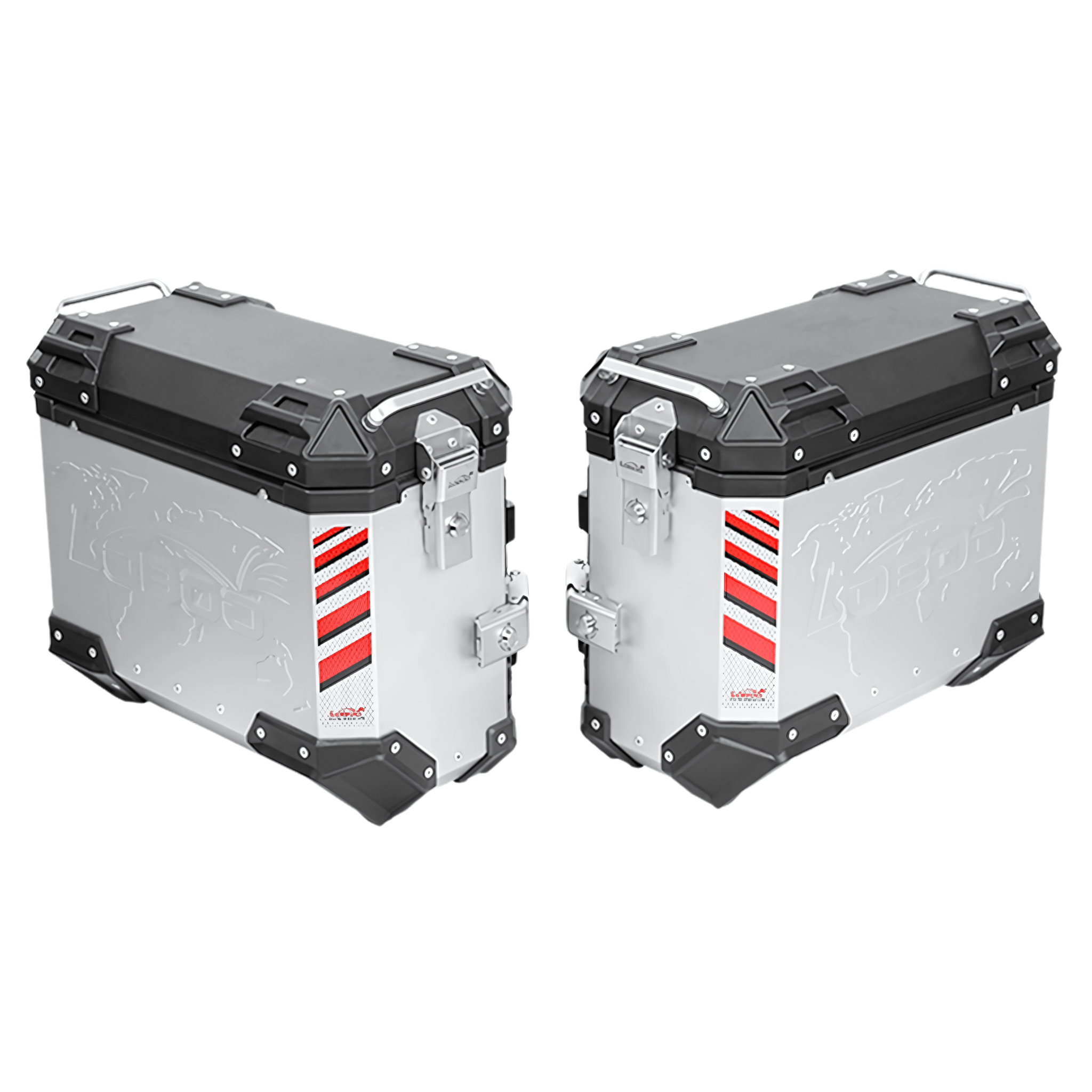 Maletas de aluminio LOBOO PIKE TRACKER - Endurrad.com