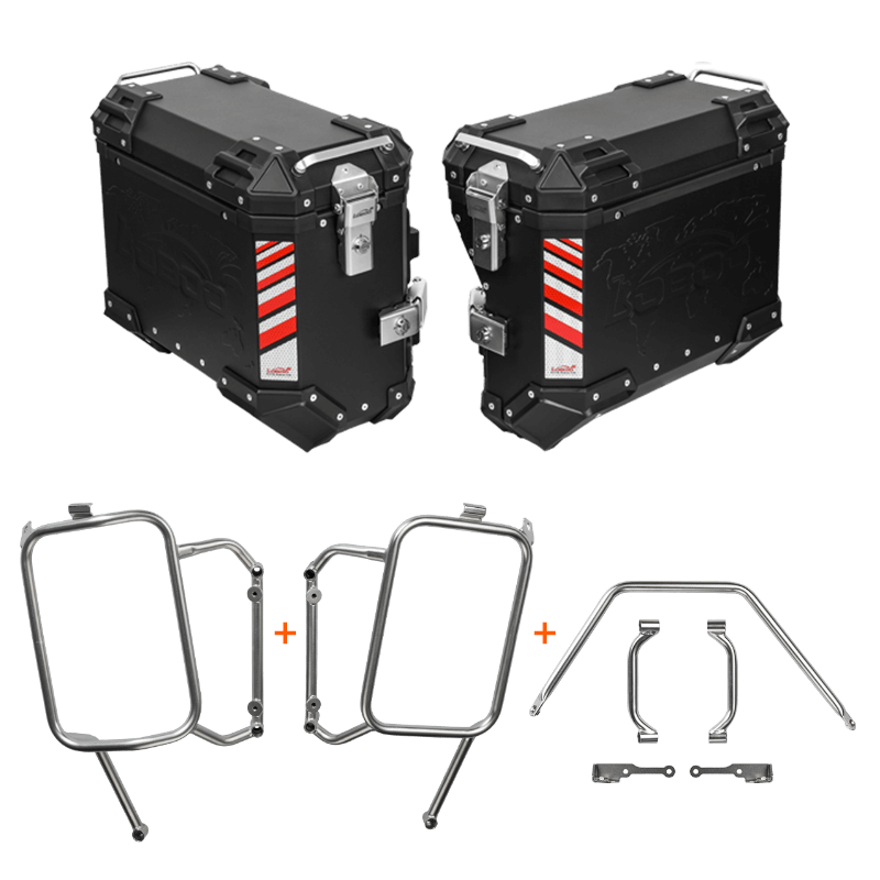 Maletas laterales YAMAHA TENERE 700 - LOBOO PIKE TRACKER - Endurrad.com