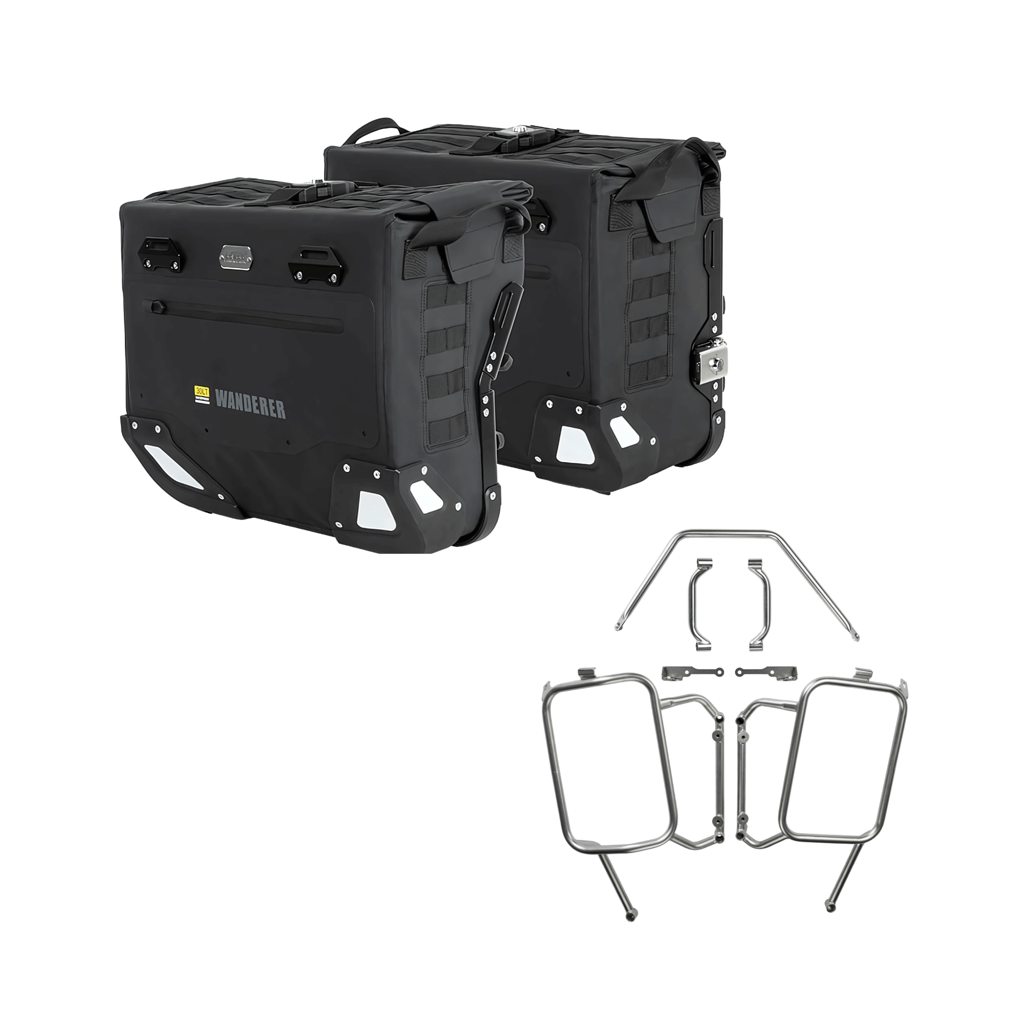 Maletas laterales YAMAHA TENERE 700 - LOBOO PIKE TRACKER - Endurrad.com