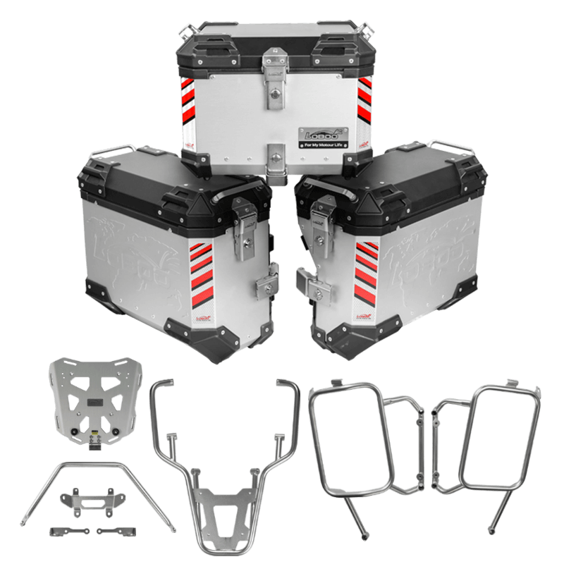 Maletas laterales YAMAHA TENERE 700 - LOBOO PIKE TRACKER - Endurrad.com