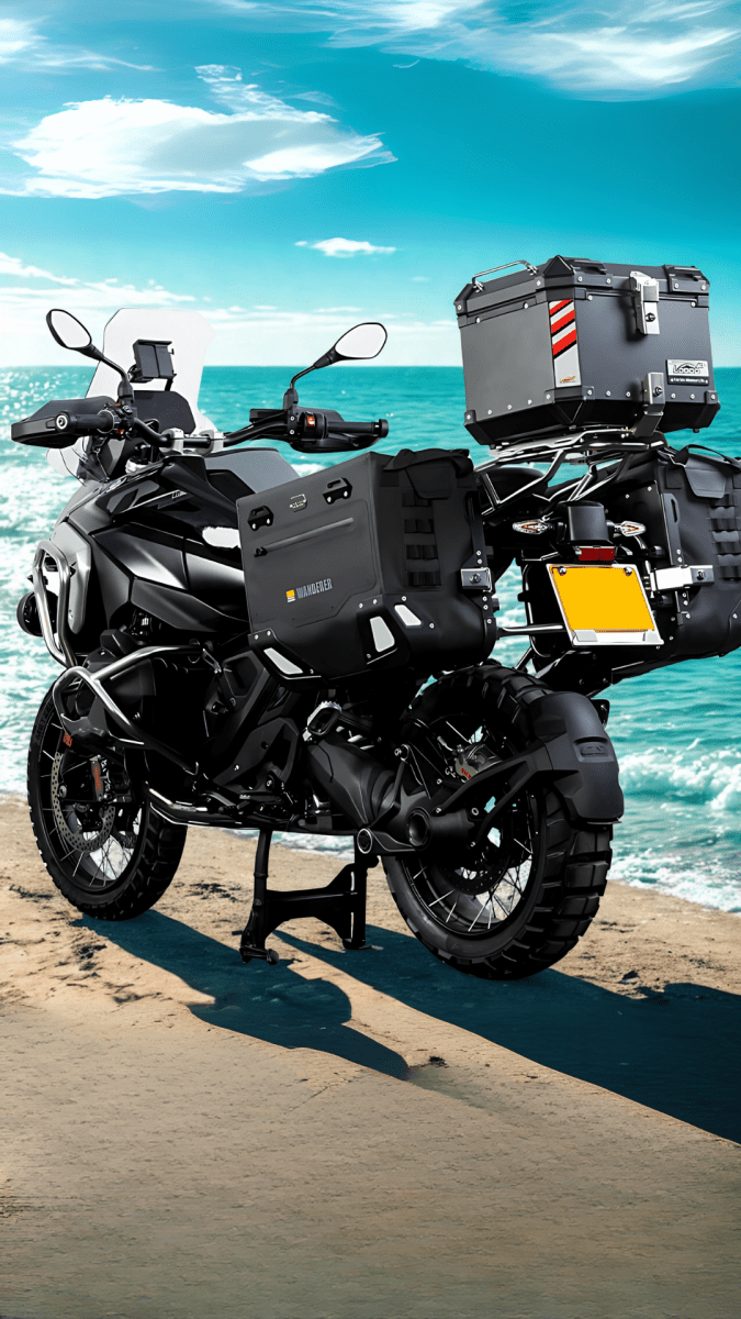 Simetría 40+40: 120 litros en la R 1300 GS