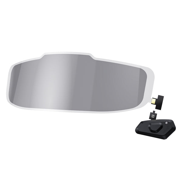 Visera fotocromática para casco de moto con oscurecimiento automático en 0,01 s