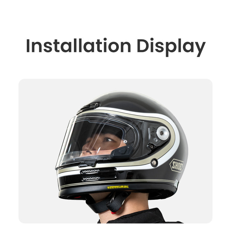 Cómo se ve con el casco puesto