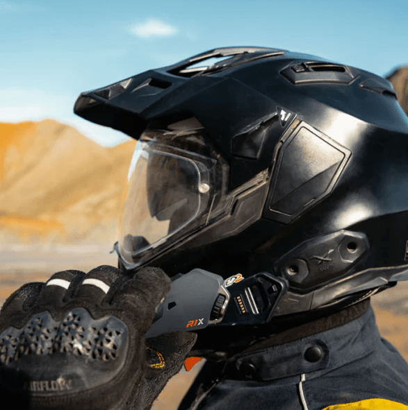 Manos libres para casco de moto LOBOO R1X – Bluetooth 5.3 - Endurrad.com